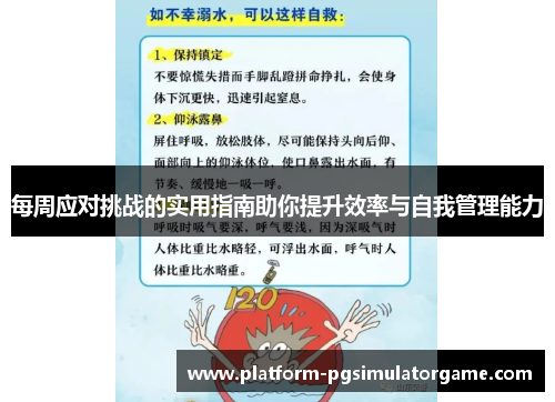 每周应对挑战的实用指南助你提升效率与自我管理能力