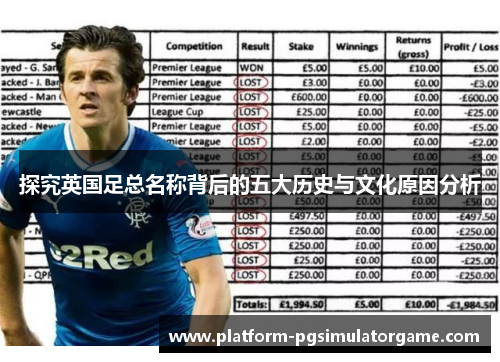 探究英国足总名称背后的五大历史与文化原因分析